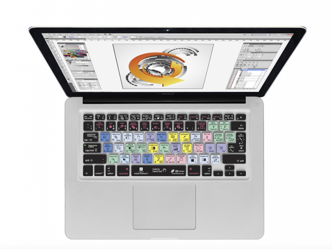 Protector de teclado KB Covers Illustrator for Apple